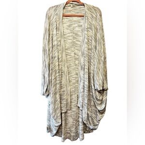 Anthropologie Pure Good Cascade Duster